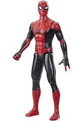 Spiderman Figura Titan 29 cm. Traje Rojo y Negro Hasbro F2052