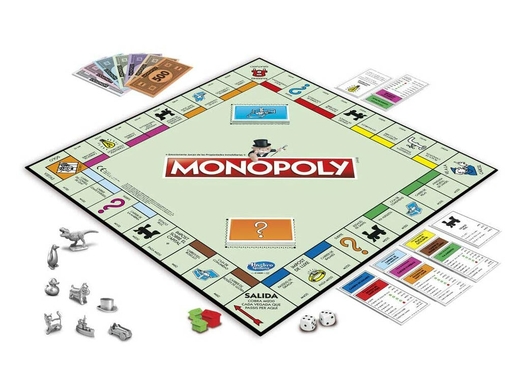 Monopoly Clásico Barcelona Hasbro C1009532