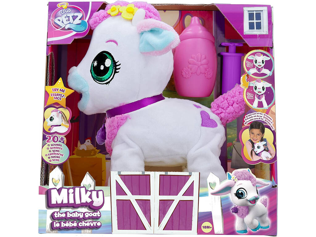 Milky le bébé chèvre IMC Toys 81321