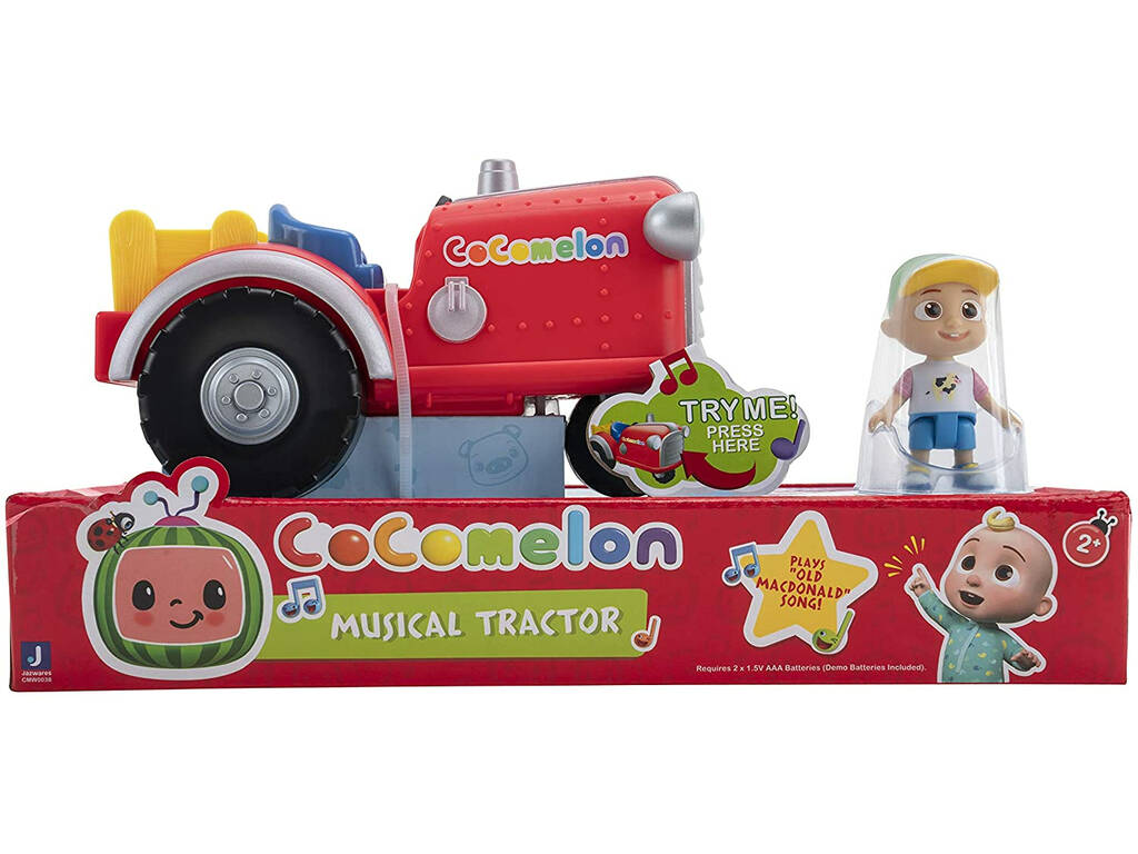 Cocomelon Tractor Musical Bandai WT0038
