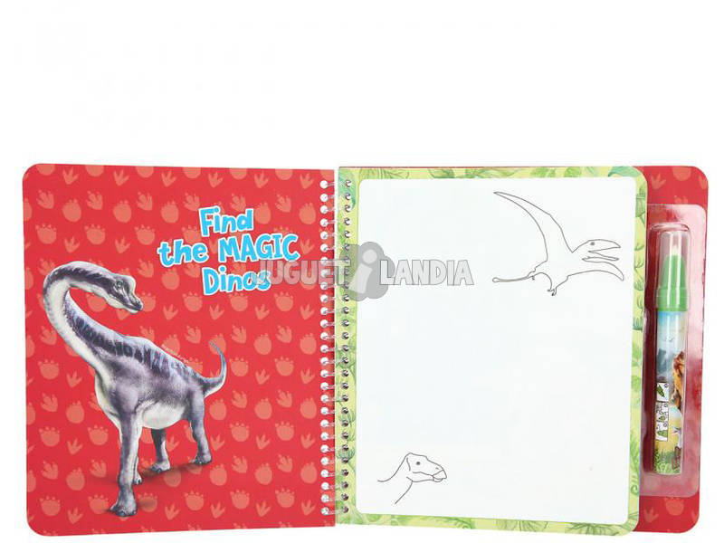 Dino World Aqua Magic Book Depesche 11496