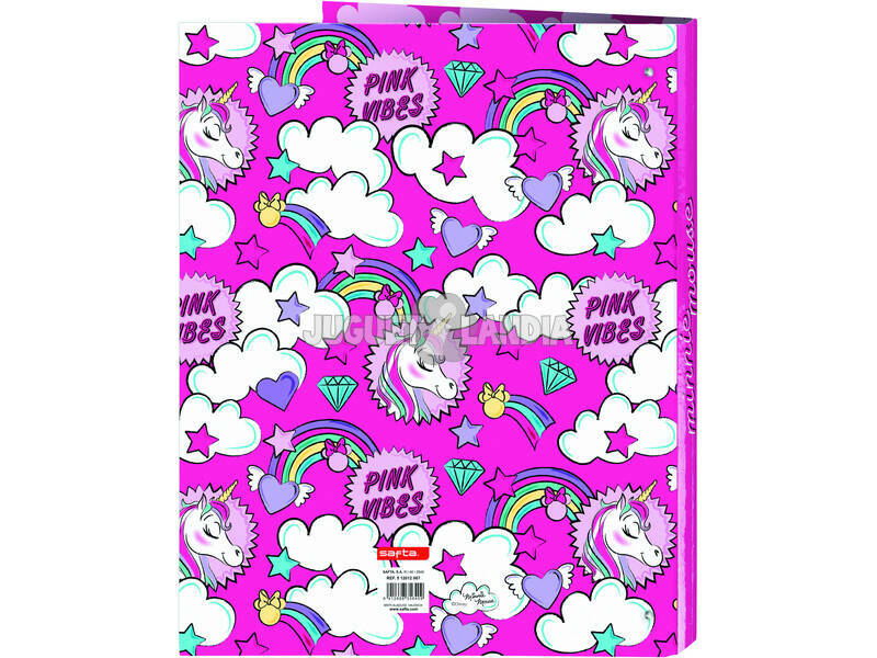 Folder 4 Ringe Minnie Mouse Unicorns Safta 512012067