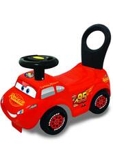 Correpasillos Cars Rayo McQueen con Luz y Sonidos Kiddieland 50831