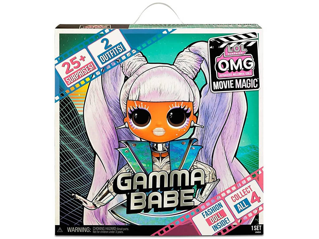 LOL Surprise OMG Movie Magic Bambola Gamma Babe MGA 577898