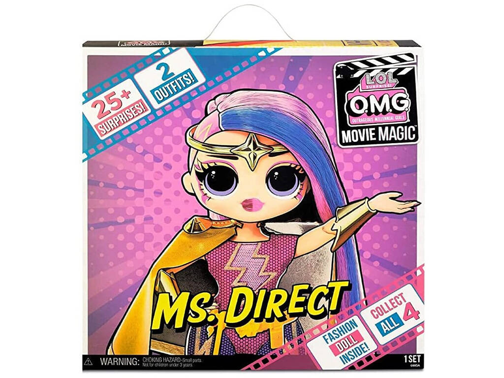 LOL Surprise OMG Movie Magic Boneca Ms. Direct MGA 577904