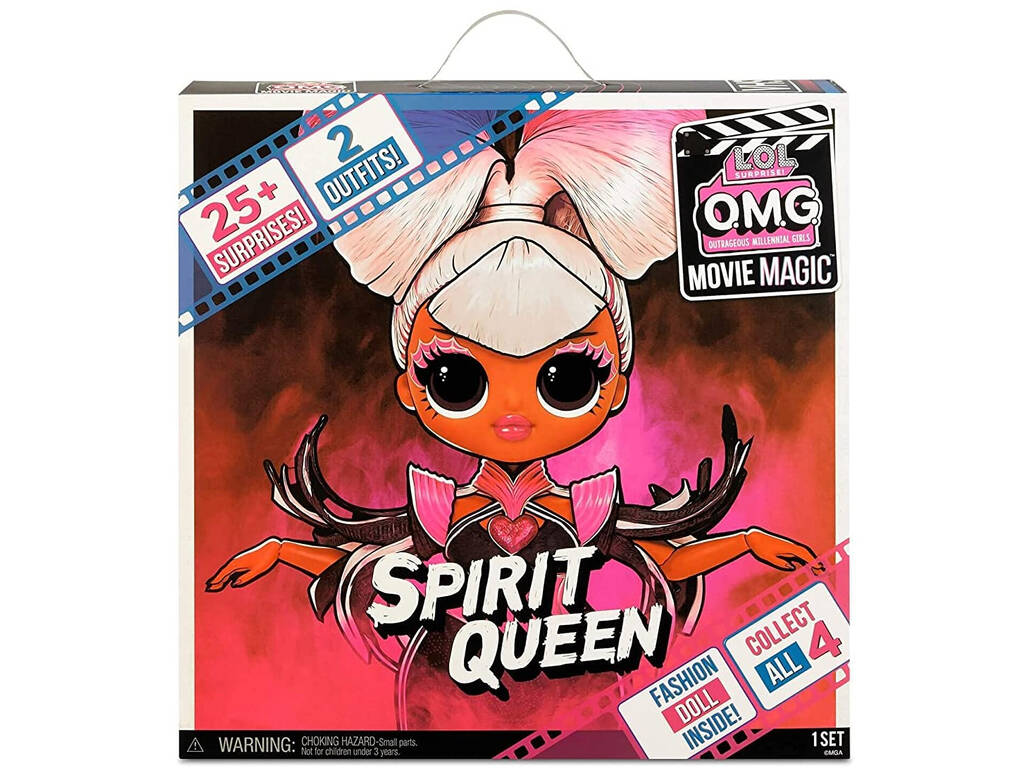 LOL Surprise OMG Movie Magic Muñeca Spirit Queen MGA 577928
