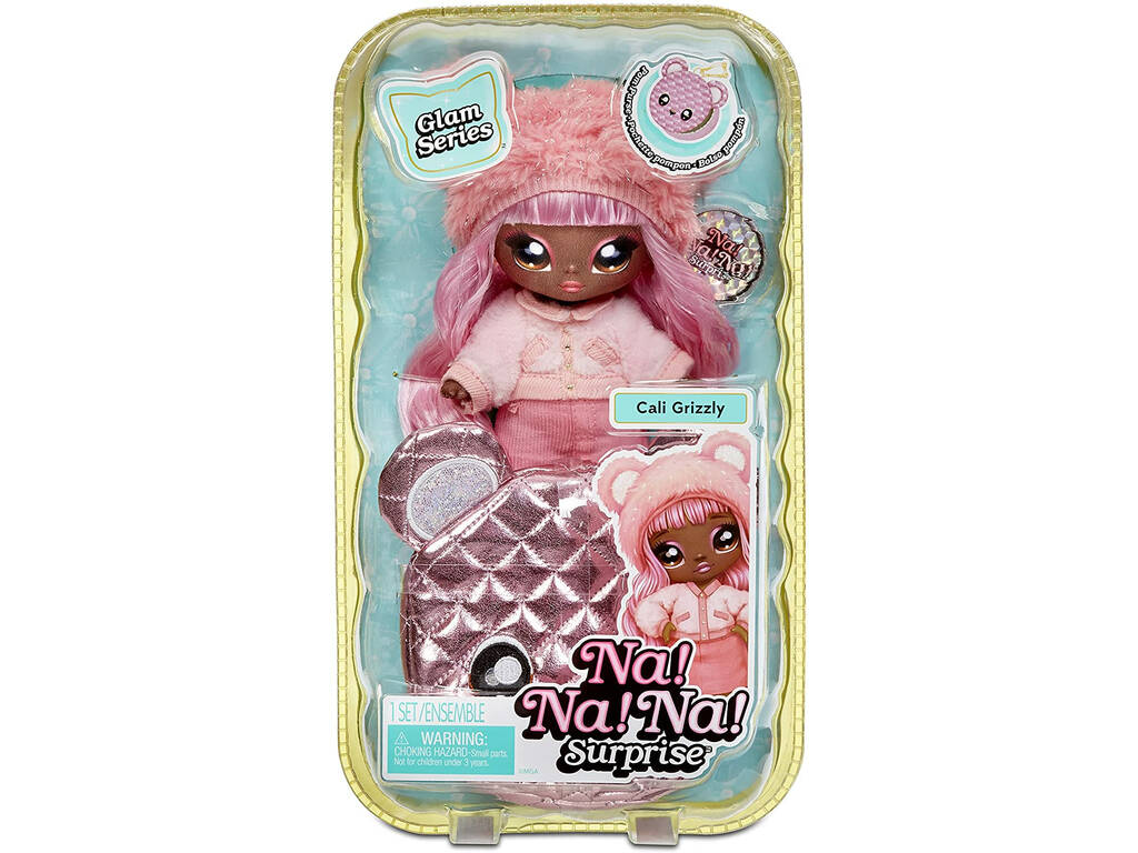 Na ! Na ! Na ! Surprise 2 In 1 Glam Series Cali Grizzly Doll MGA 575351
