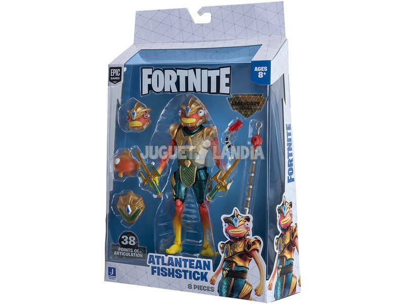 Fortnite Legendary Series Atlantean Fish Stick Figur Toy Partner FNT0821