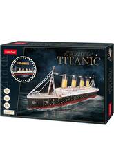 Puzzle 3D Titanic mit Led World Brands L521H