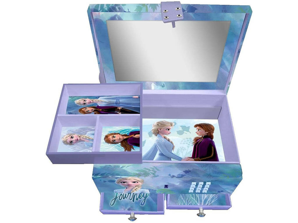 Frozen II Boîte à bijoux avec musique Enfants WD21975