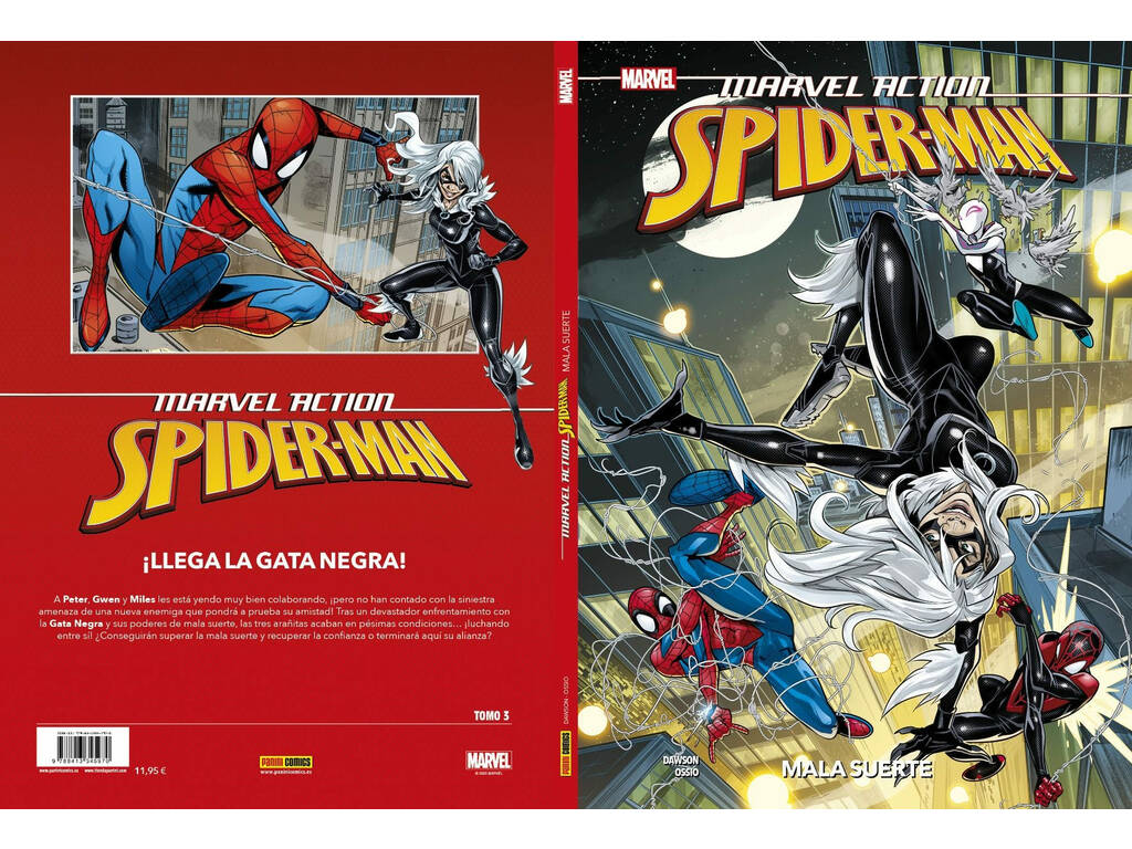 Spiderman Mala Suerte Marvel Action Panini