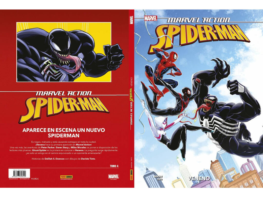 Spiderman Venom Marvel Action Panini