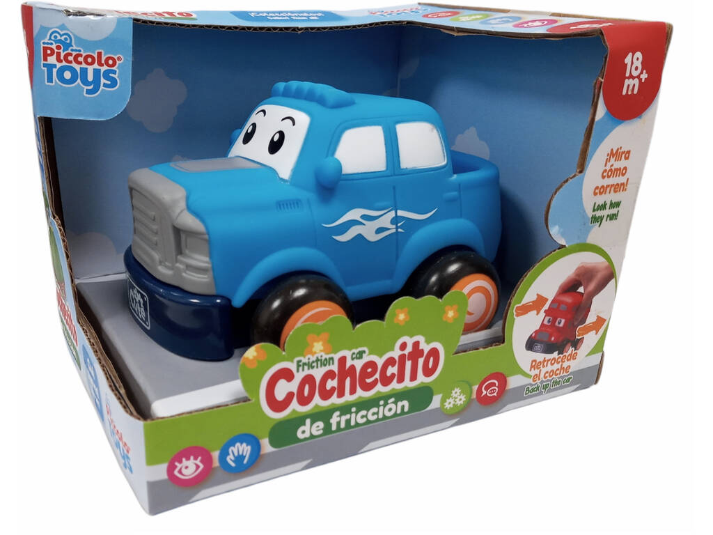 Auto per bambini retrofrizione blu