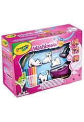 Washimals Pets Vasca da bagno e 4 cuccioli Crayola 74-7453