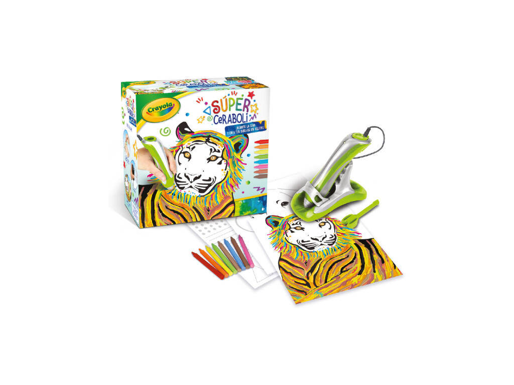 Súper Ceraboli Tigre Crayola 25-0399