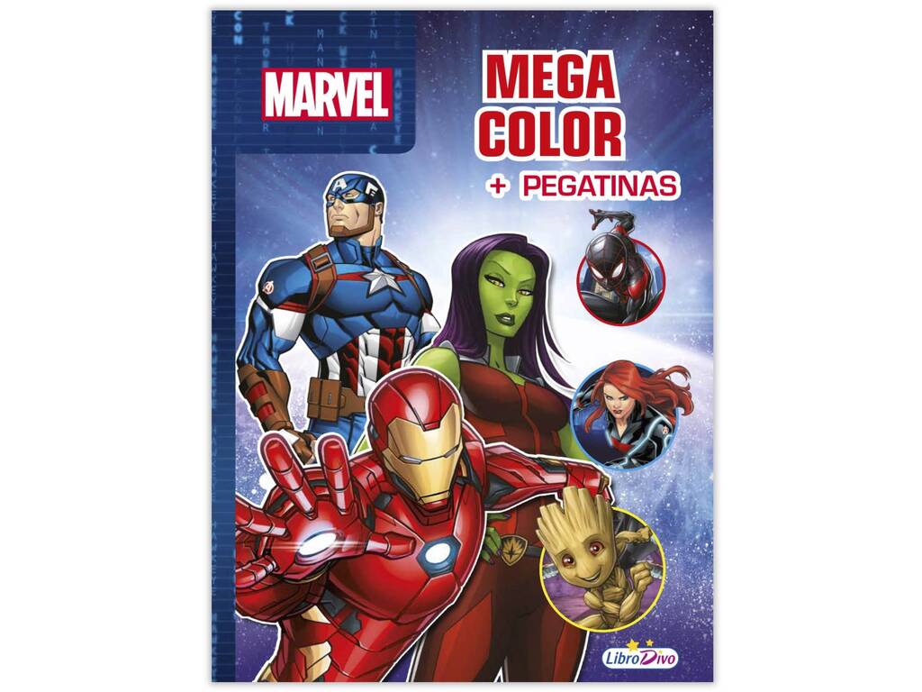 Megacolor Spiderman e Os Vingadores Edições Saldaña LD0903