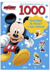 Disney Mickey et ses amis 1000 autocollants Ediciones Saldaña LD0889A