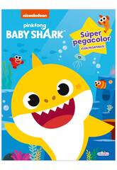 Baby Shark Super Pegacolor von Ediciones Saldaña LD0912