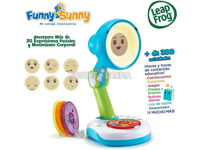 Leap Frog Funny Sunny My Interactive Friend Bleu Cefa Toys 915