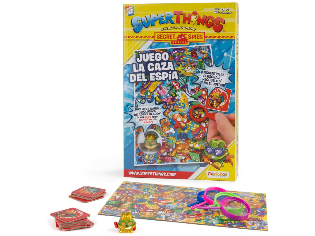 Superthings Jogo de Caça De Espiões Cefa Toys 21654