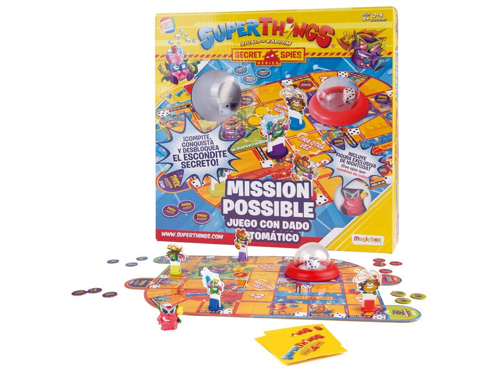 Superthings Jogo Mission Possible Cefa Toys 21655