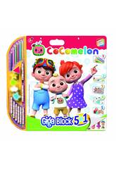 Cocomelon Giga Block 5 em 1 Cefa Toys 21814