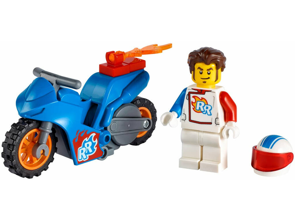 Lego City Moto acrobatica razzo 60298