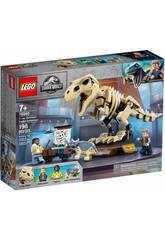Lego Jurassic World Esposizione del dinosauro T. Rex fossilizzato 76940