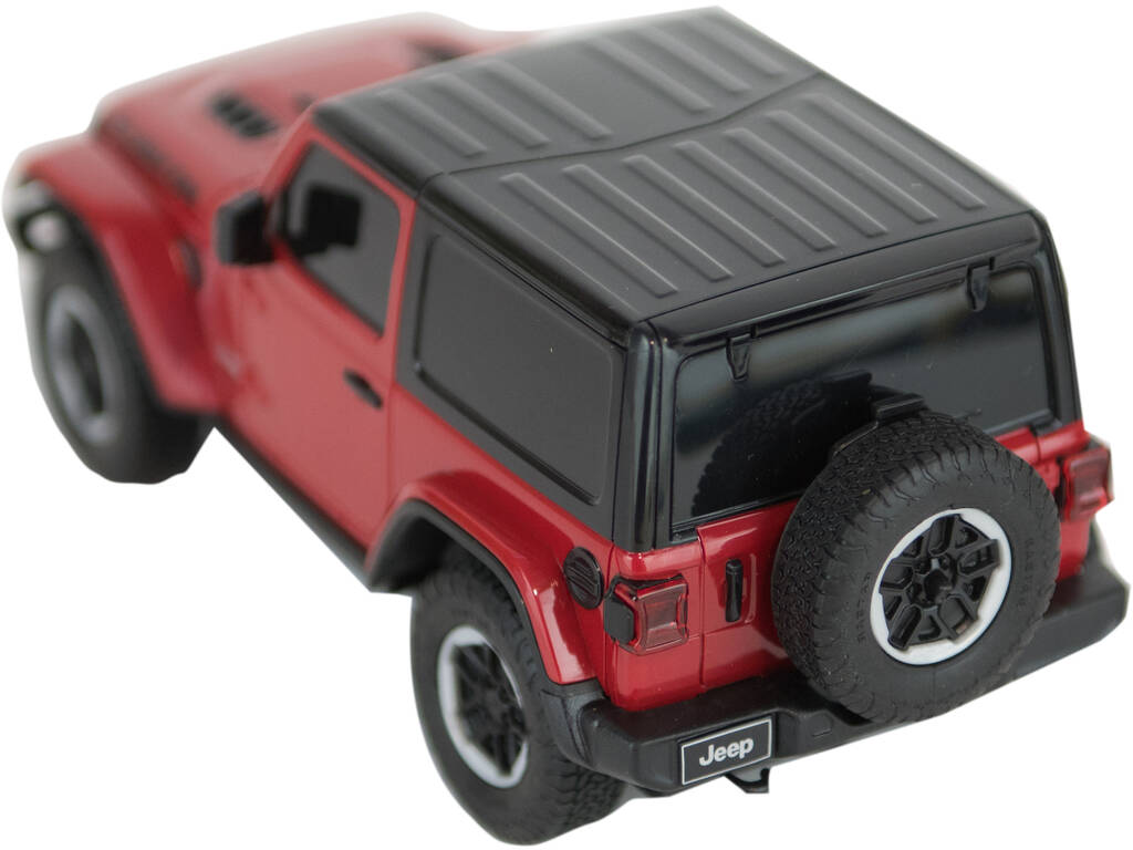Radiocomando 1:24 Jeep Wrangler Rubicorn Rosso telecomandato