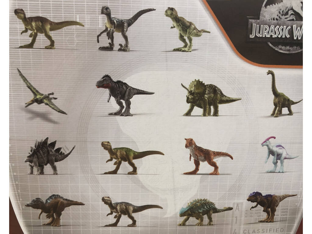Jurassic World Mini Dinosaures Mattel FML69