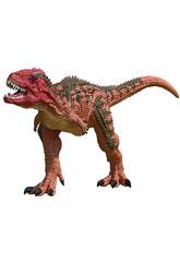 Dinosaure électronique Carnotaurus rouge avec lumière et son