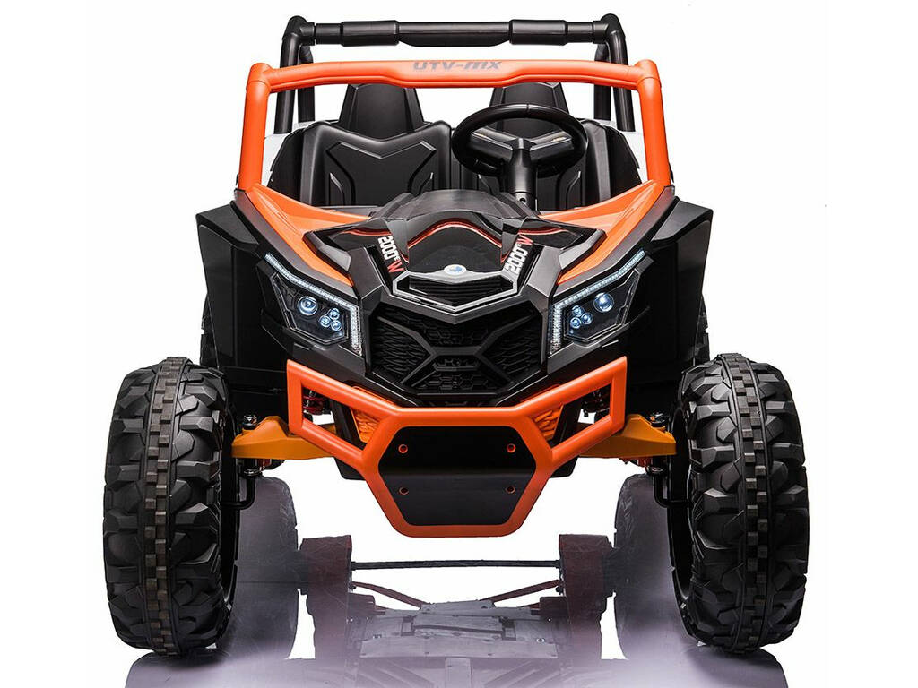 Voiture Buggy Tout-Terrain UTV-MX Orange Radio Contrôle à batterie 24 V