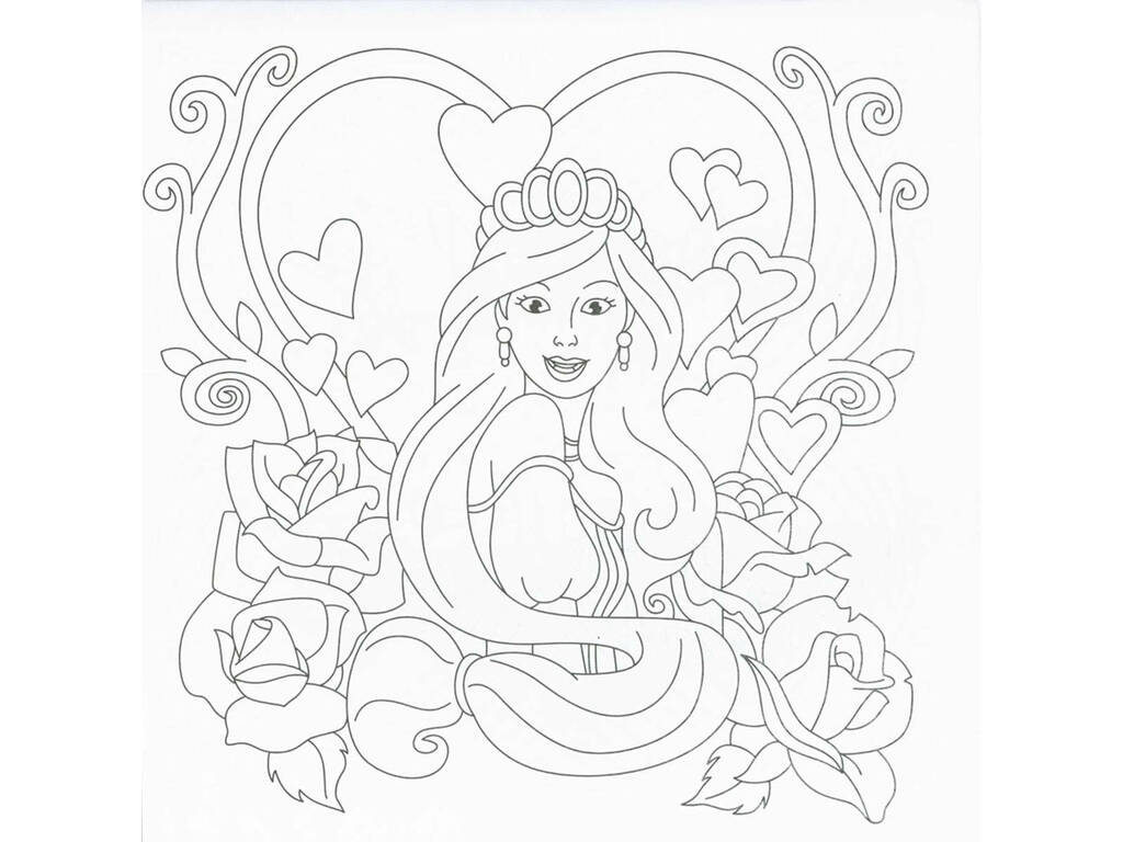 Mandalas à colorier Princesses Susaeta S6075004