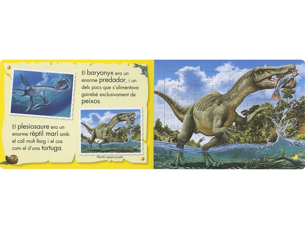 Llibre Puzzle 48 Dinosaurierfische S1384003