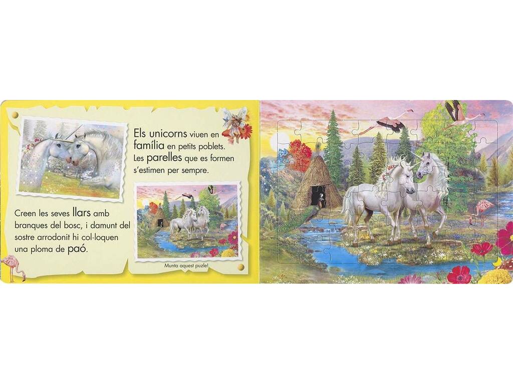 Llibre Puzle 48 Peces Unicorns de Susaeta S1384004