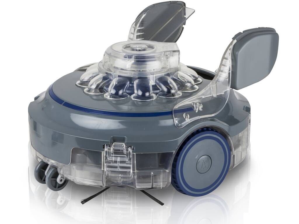 Piscina Oval de Madeira Grenade 2 de 436x336x117 cm. + Robot aspirador de piscinas a bateria grátis