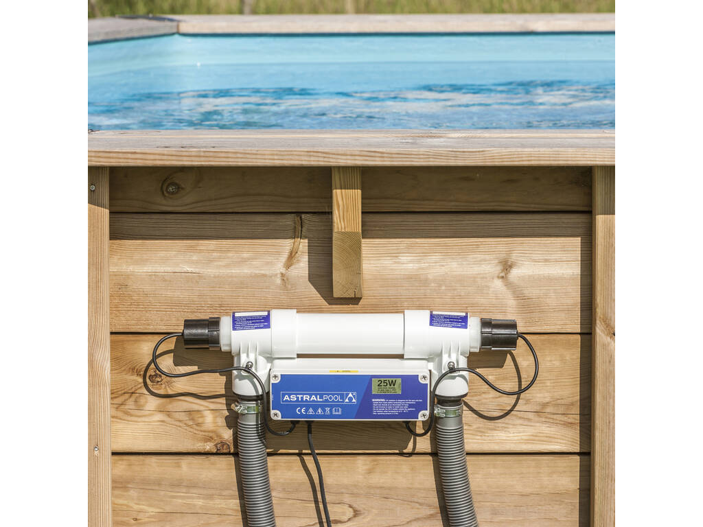 Sistema de desinfeção UV para piscinas de Até 25 m3 Gre UVC25