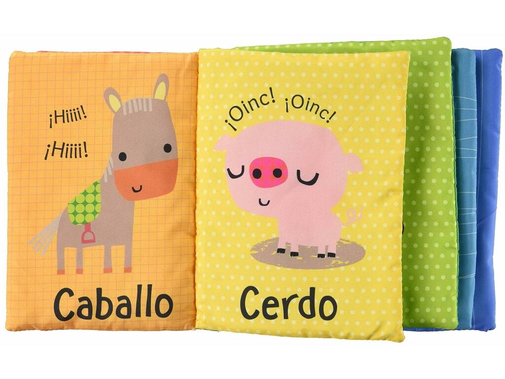 Livro Infantil de Tecido Os Meus Amigos da Quinta