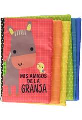 Livro Infantil de Tecido Os Meus Amigos da Quinta