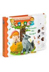 Livro Infantil Mini Dicionário dos Bebés Animais da Floresta com Sons