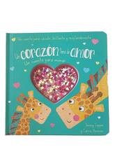 Livro Infantil para Agitar, Brilhante e Resplandecente Um Coração Cheio de Amor