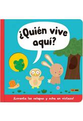 Livro Infantil com Abas Quem Vive Aqui?
