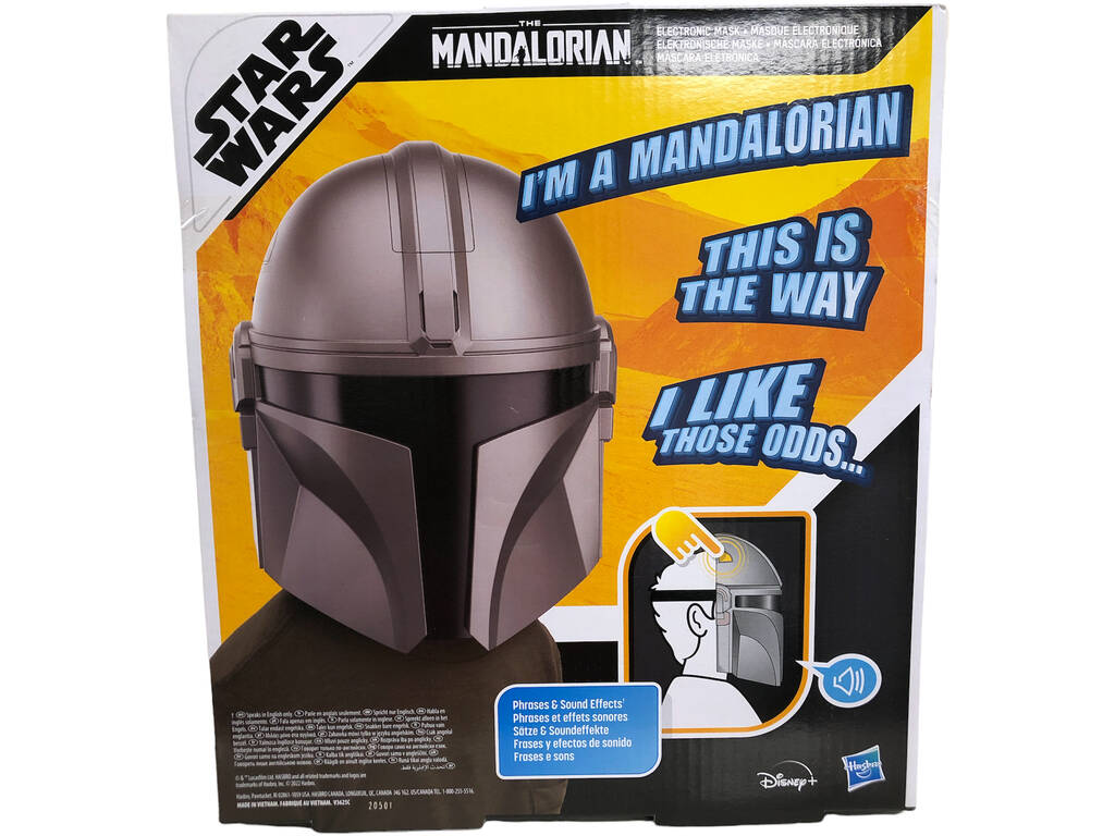 Star Wars Masque Electronique The Mandalorian Hasbro F5378
