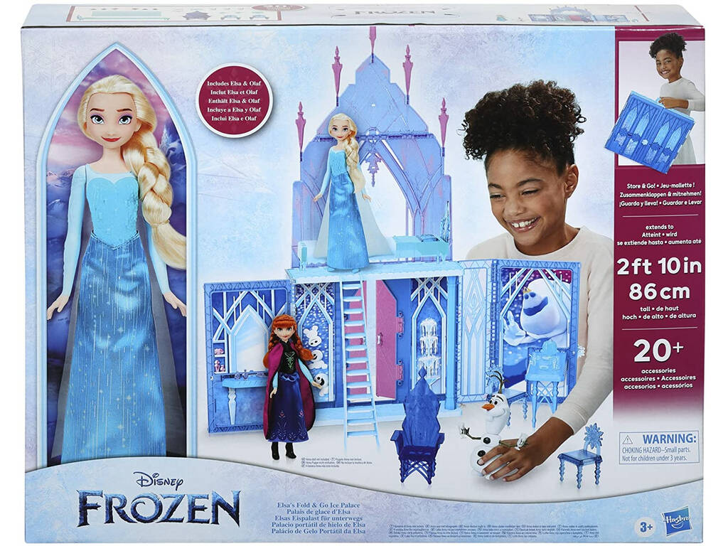 Frozen Palais Portable de glace de Elsa avec poupée Hasbro F2828
