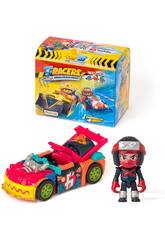 T-Racers Fire & Ice Series pack Figurine et Voiture Surprise Magic Box PTR3D208IN00