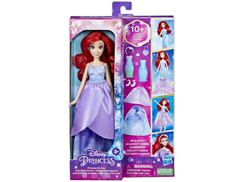 Disney Princesse Ariel Poupée Princesse Styles Hasbro F4624