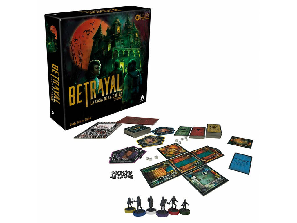 Feldherr Inserti In Schiuma Per Betrayal At House On The Hill: 2nd Edition – Organizza E Proteggi Il Gioco
