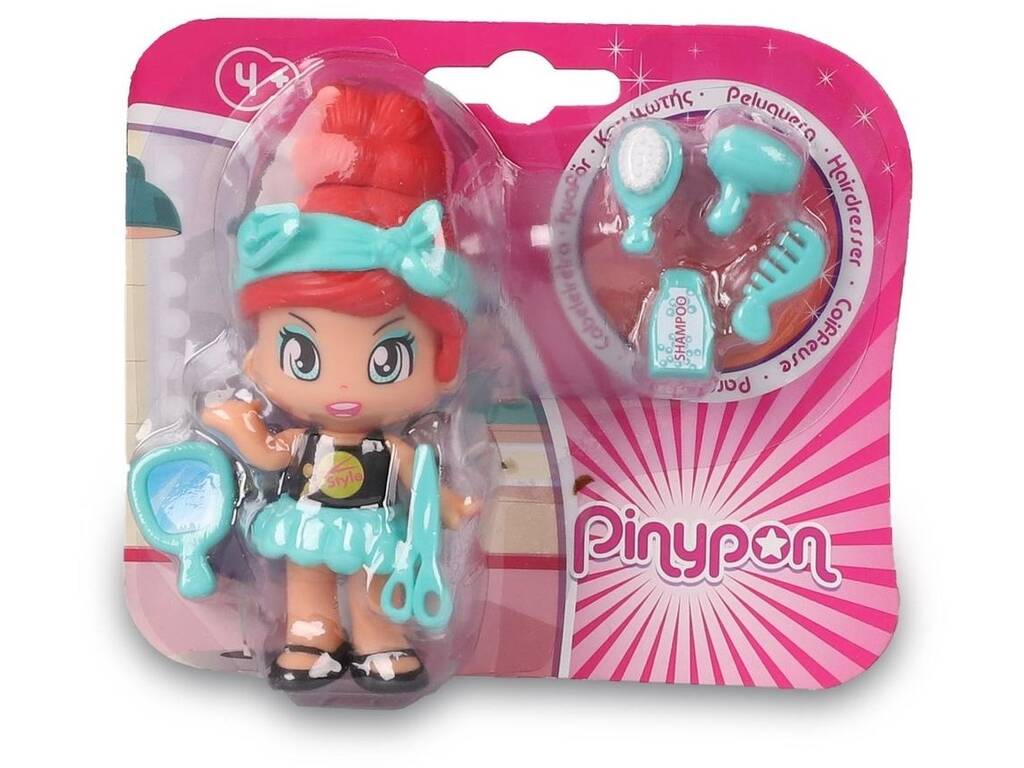 Pinypon Professions Famosa Coiffeuse Figure 700017010