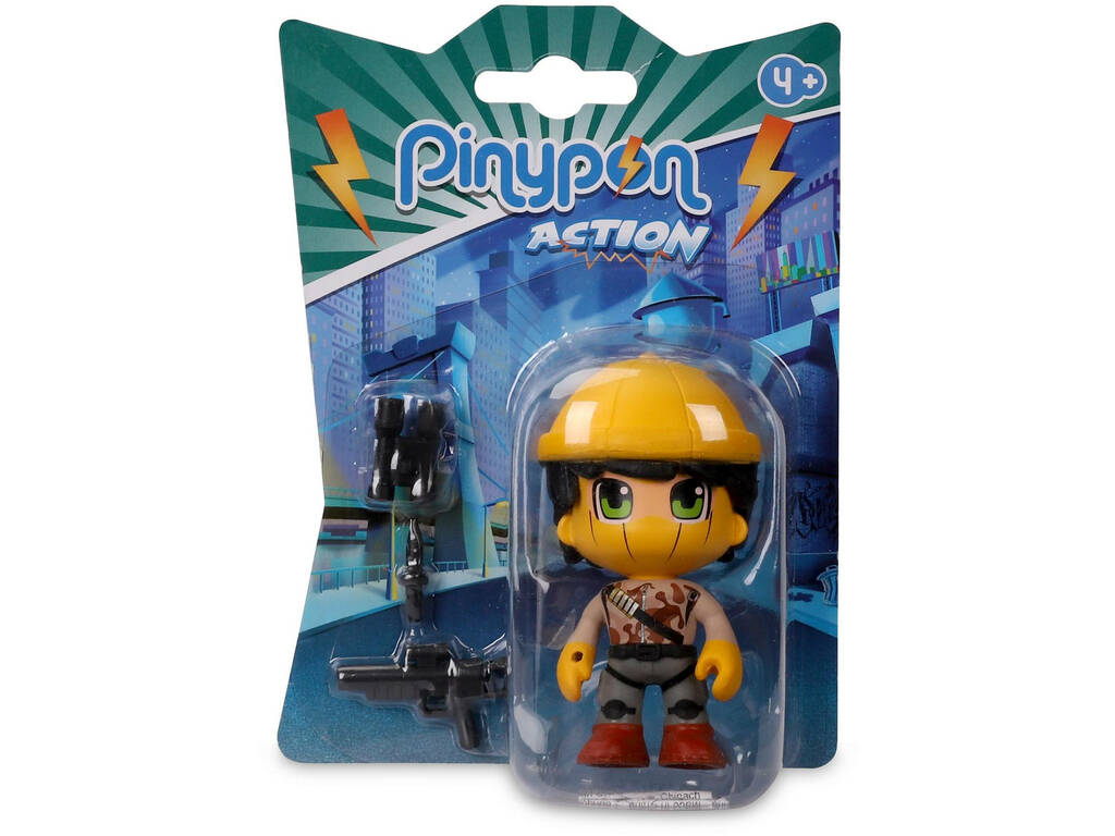 Pinypon Action Série 4 Figurine Soldat de la Marine Famosa 700017031