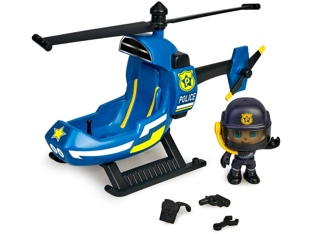 Pinypon Action Mini Hélicoptère Police Famosa 700017037